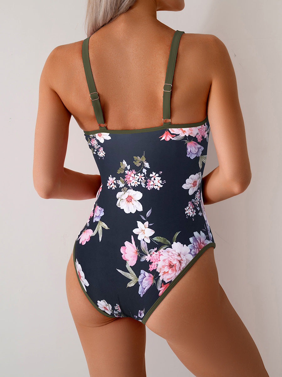 Women's One Piece Swimsuit for Women Tummy Control Slimming Bathing