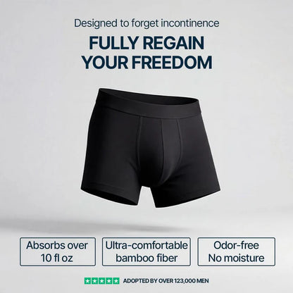 Caleçon absorbant ultra-protecteur pour homme