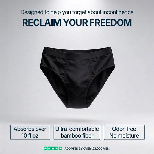Men's Washable Incontinence Briefs