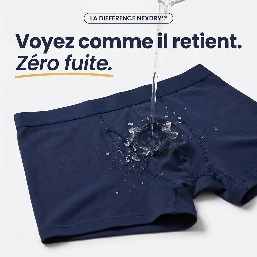 Ultra-absorbierende Inkontinenz-Boxershorts für Herren