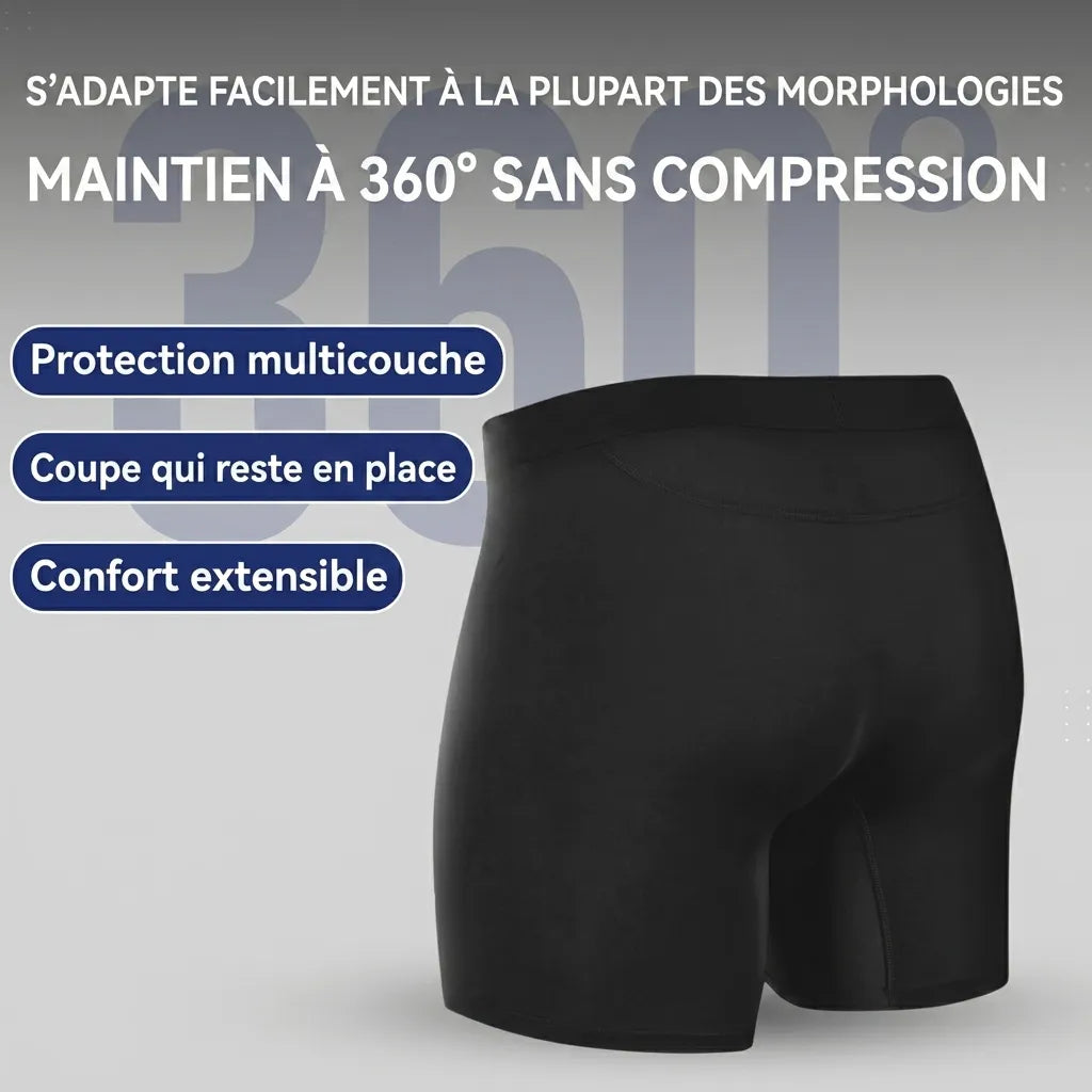 Ultra-absorbierende Inkontinenz-Boxershorts für Herren