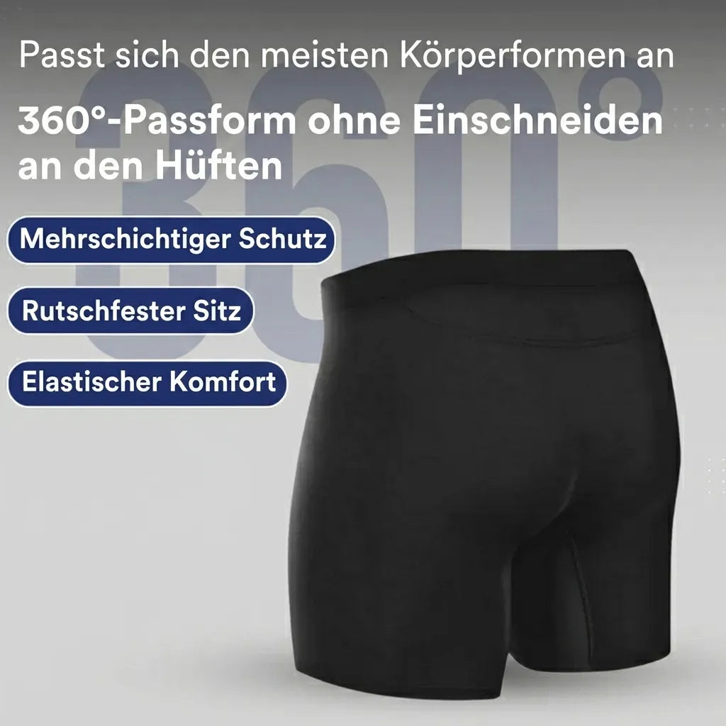 Ultra-absorberende inkontinens boxershorts til mænd