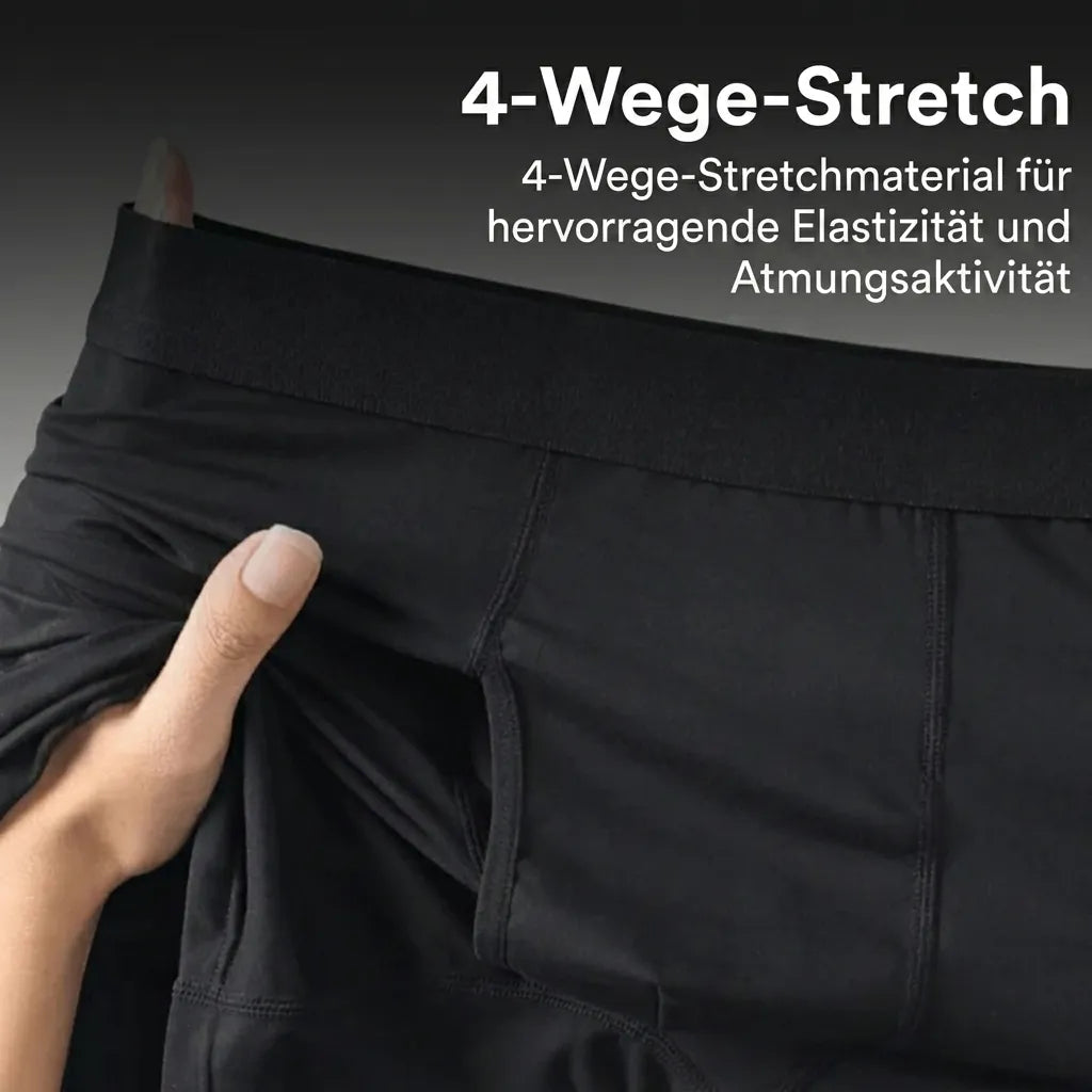 Ultra-absorberende inkontinens boxershorts til mænd